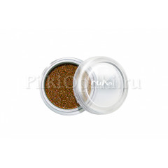 Зеркальная пыль для втирки с шиммером (цвет: светло-бронзовый) №4298