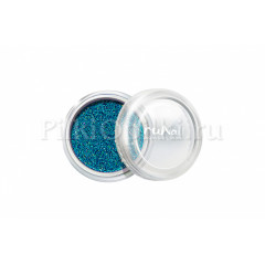 Зеркальная пыль для втирки с шиммером (цвет: сине-зеленый) №4302