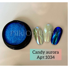 Candy aurora морской   (цв. радужная втирка) 0.3гр 1034