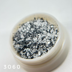 Микс хлопушки (белый pearl, серебро, черный)3060