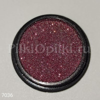 Светоотражающий Flash glitter розовый персик (0,08мм) 7036