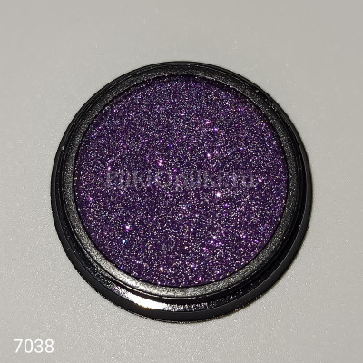 Светоотражающий Flash glitter фиолетовый  7038