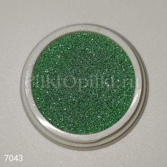 Светоотражающий Flash glitter  зелёный   7043