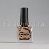 Лак для стемпинга Swanky Stamping Metallic 02, светлое золото, 10 мл.