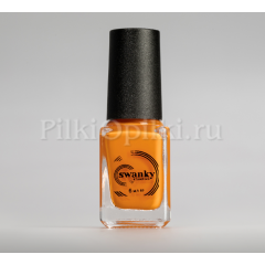 Лак для стемпинга Swanky Stamping S17, неоново-оранжевый, 6 мл.