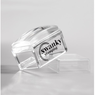 Штамп Swanky Stamping, прозрачный, силиконовый, прямоугольный 2,5*3,5 см