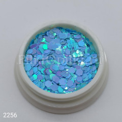 Magic pearl ярко-голубой с отливом 2256