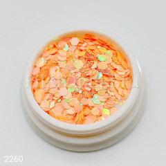 Magic pearl апельсиновый с отливом 2260