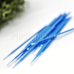 Микробраши Nail art Синие 2,5 мм 100шт/уп