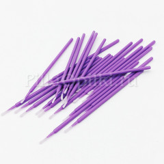 Микробраши Nail art Фиолетовые 1,5 мм 100шт/уп