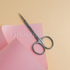 Ножницы профессиональные с крючком для кутикулы Staleks EXCLUSIVE 23 TYPE 1 (magnolia)