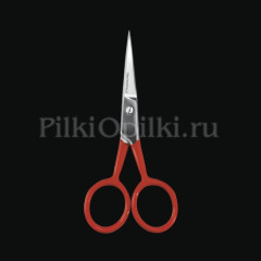 Ножницы Staleks профессиональные для бровей EXPERT 30 TYPE 1 (32 мм) (красный)