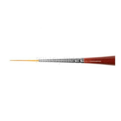 Кисть Roubloff рыжая синтетика/ страйпер 0/ ручка фигурная бордовая DC43R-0