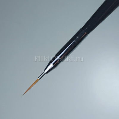 Кисть для дизайна Nail Art Nylon, 9 мм №00/4 №3595 runail