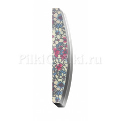 Пилка-баф (полукруглая, рисунок: «Цветы», 100/180) №3866 runail