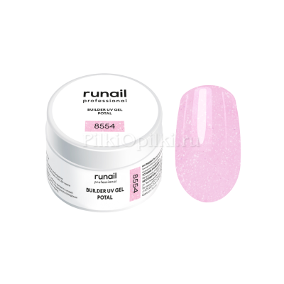 runail Моделирующий УФ-гель с поталью BUILDER UV GEL POTAL, 15 г №8554