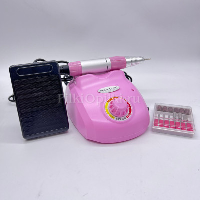 Аппарат для маникюра и педикюра ZS-603 (розовый) 45вт 35000об