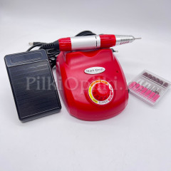 Аппарат для маникюра ZS-603 (красный) 45вт 45000об