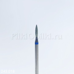Фреза алмазная, Владмива 243.018 синяя