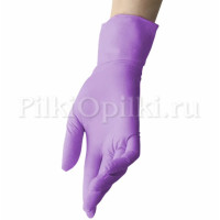 Перчатки нитриловые Nitrile размер M (Сиреневые) 1 пара