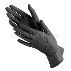 перчатки BENOVY черные, размер S (Черные) 1 пара