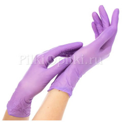 Перчатки нитриловые Nitrile размер M (Фиолетовые) 1 пара