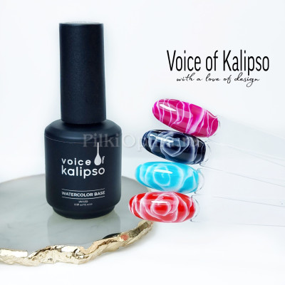 Voice of Kalipso База для растекания, для создания дизайнов в технике "по мокрому", 15 мл