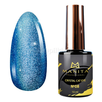 Гель лак MANITA PROFESSIONAL "CRYSTAL CAT EYE" №08 (10 мл)