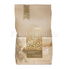 Воск ItalWax горячий (пленочный) Белый шоколад гранулы 0,5 кг