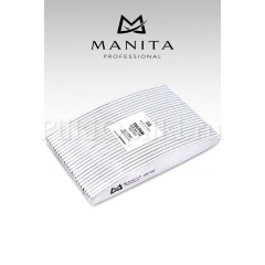 Пилка для ногтей Лодка 100/150 грит.  MANITA PROFESSIONAL