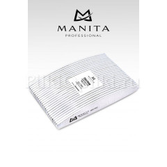 Пилка для ногтей Лодка 180/240 грит.  MANITA PROFESSIONAL